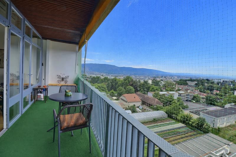 Schönes Apartment in höherem Stockwerk mit Pool in Viager besetzt ohne Rente (4)
