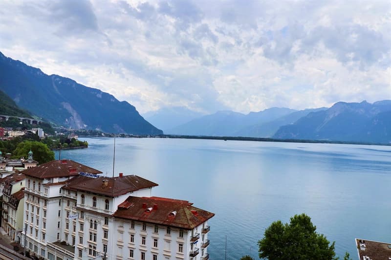 Superbes Apartment im Viager besetzt ohne Rente Ausnahmeblick auf den See in Territet (VD) (1)