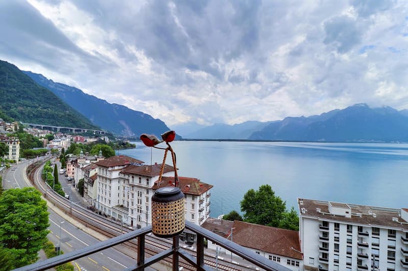 Superbes Apartment im Viager besetzt ohne Rente Ausnahmeblick auf den See in Territet (VD) (2)