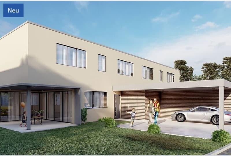Neubau: Traumhfte Doppelhaushälfte an bevorzugter Wohnlage in Widnau (1)