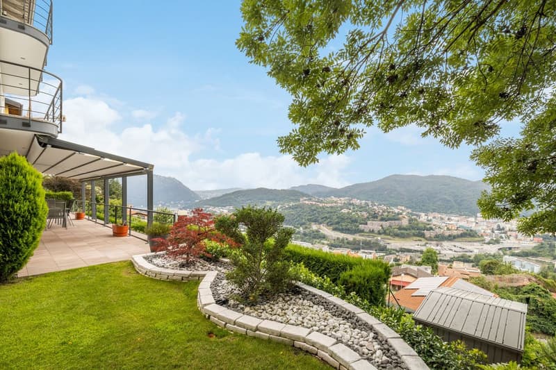 Villa alto standing con vista - Vacallo (1)