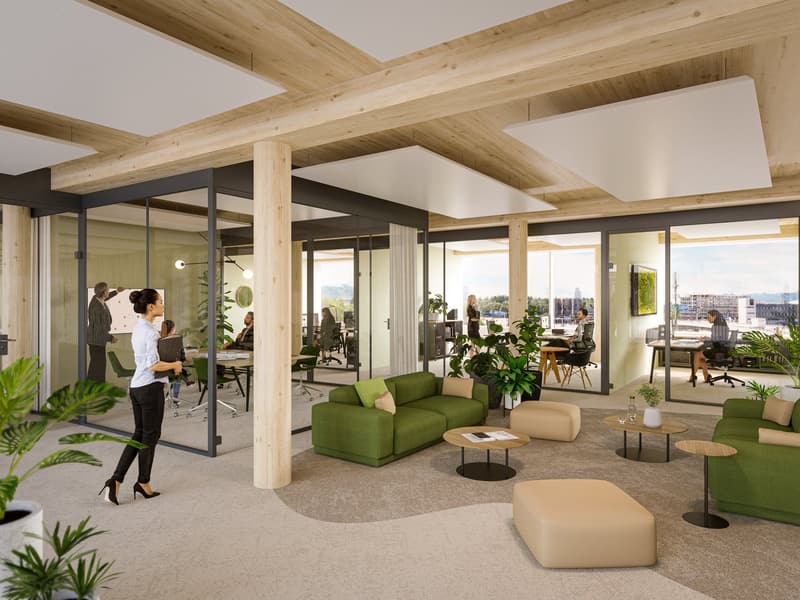 Ihre neue Bürofläche im innovativen Holz-Hybridgebäude? (1)