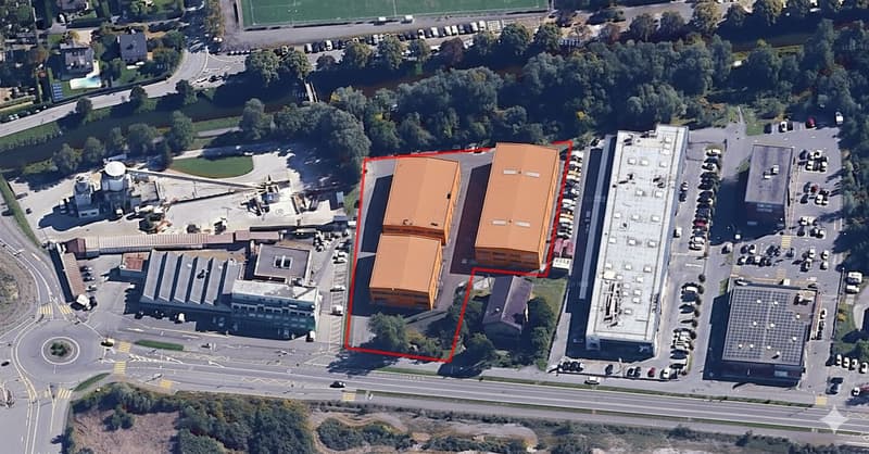 Vendita di superfici industriali moderne e divisibili a Noville a partire da 1.000 m² (1)