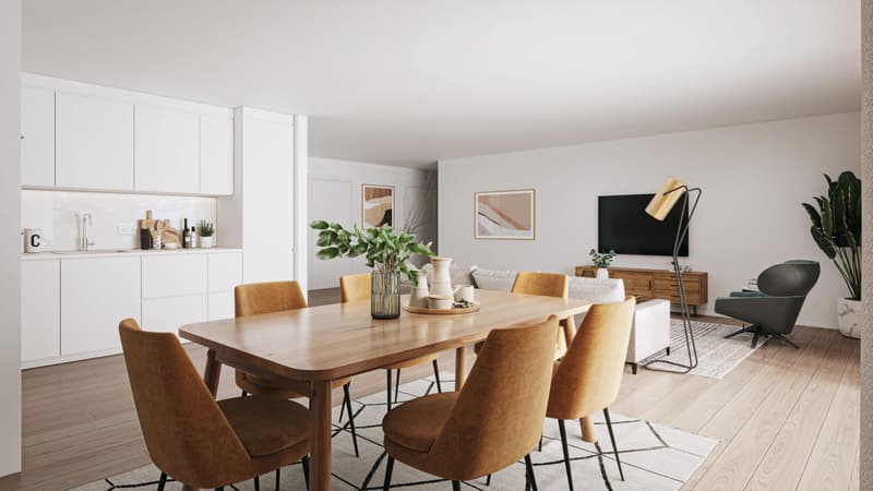 Appartamento nuovo di 2.5 locali ideale a Salgesch (3)