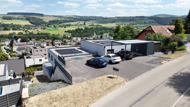 Villa bifamiliare contemporanea di 180 m² a Lucens - vista aperta incredibile (5)