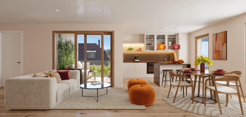 Exceptionnel duplex 3.5 pièces avec mezzanine et loggia (7)