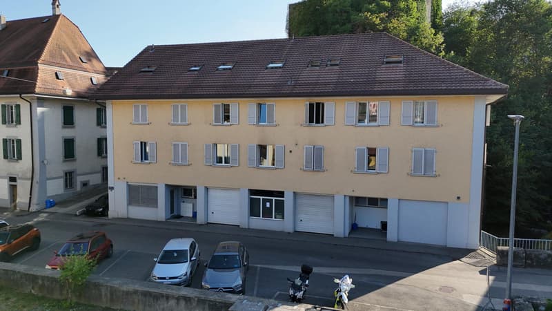Rental income building fully rented in the heart of Moudon (2)