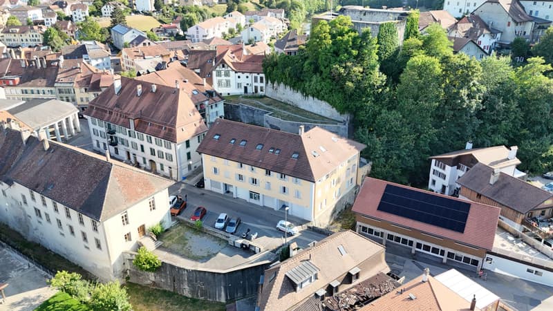 Rental income building fully rented in the heart of Moudon (6)