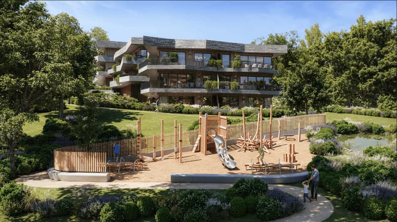 APPARTEMENT NEUF EN ATTIQUE ENTOURÉ DE VERDURE (6)