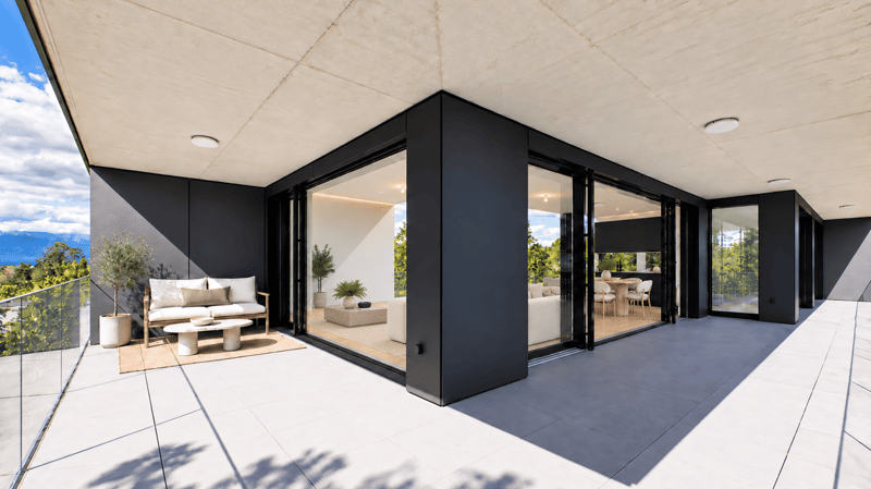 Appartement moderne de haut standing avec terrasse exceptionnelle à Vésenaz (5)