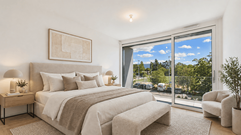 Appartement moderne de haut standing avec terrasse exceptionnelle à Vésenaz (9)