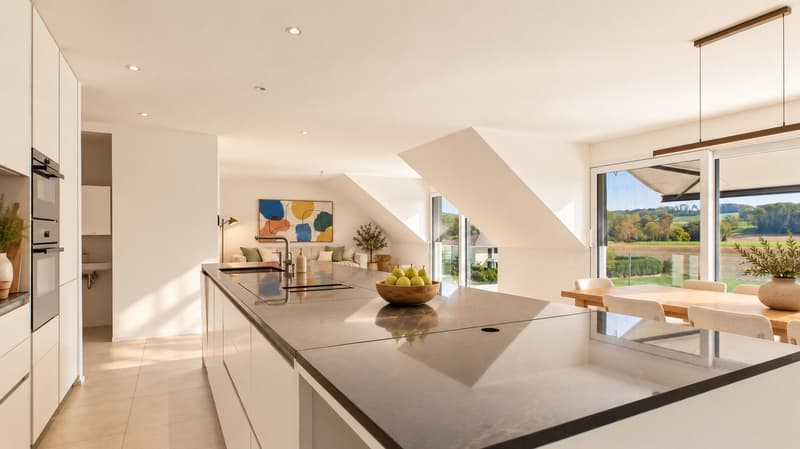 Spacieux 5,5 pièces familial avec vue dégagée à Cudrefin (6)