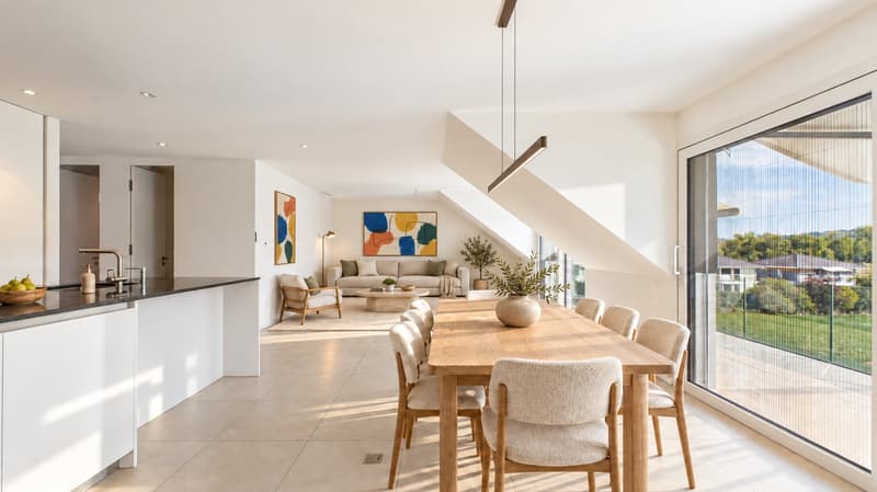 Spacieux 5,5 pièces familial avec vue dégagée à Cudrefin (2)