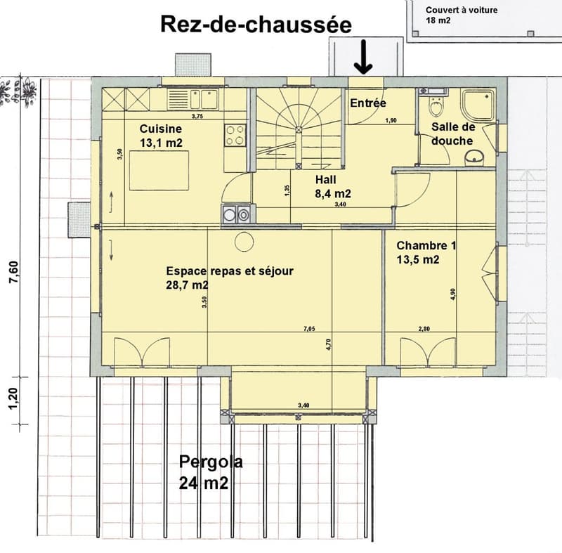 Magnificent individual villa with panoramic and breathtaking views of the Alps (23)