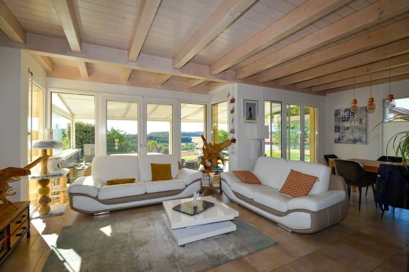 Magnificent individual villa with panoramic and breathtaking views of the Alps (15)