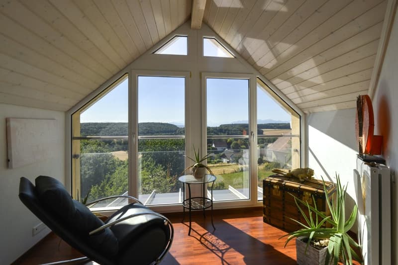 Magnificent individual villa with panoramic and breathtaking views of the Alps (10)