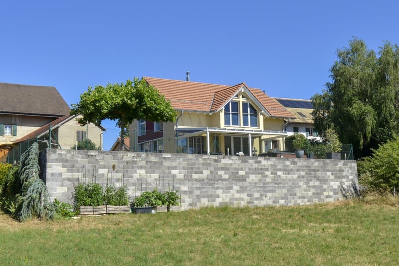 Magnificent individual villa with panoramic and breathtaking views of the Alps (3)