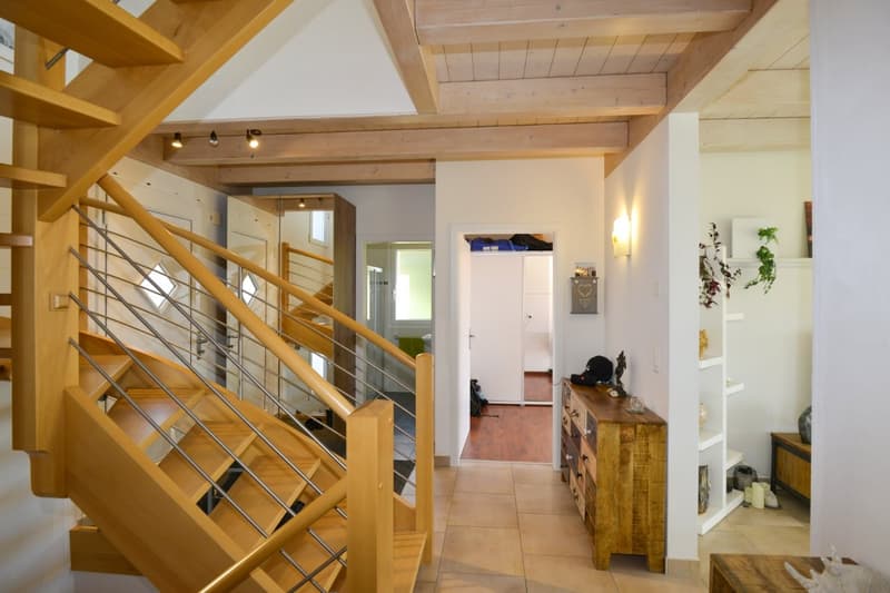 Magnificent individual villa with panoramic and breathtaking views of the Alps (18)