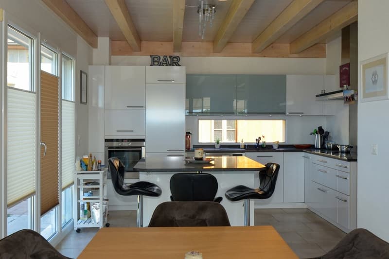 Magnificent individual villa with panoramic and breathtaking views of the Alps (17)