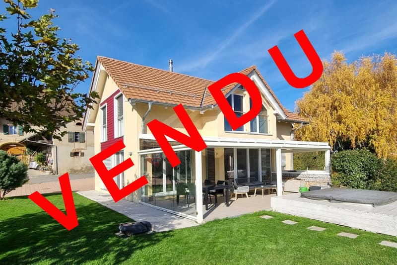 Magnifique villa individuelle avec vue panoramique et imprenable sur les Alpes (1)