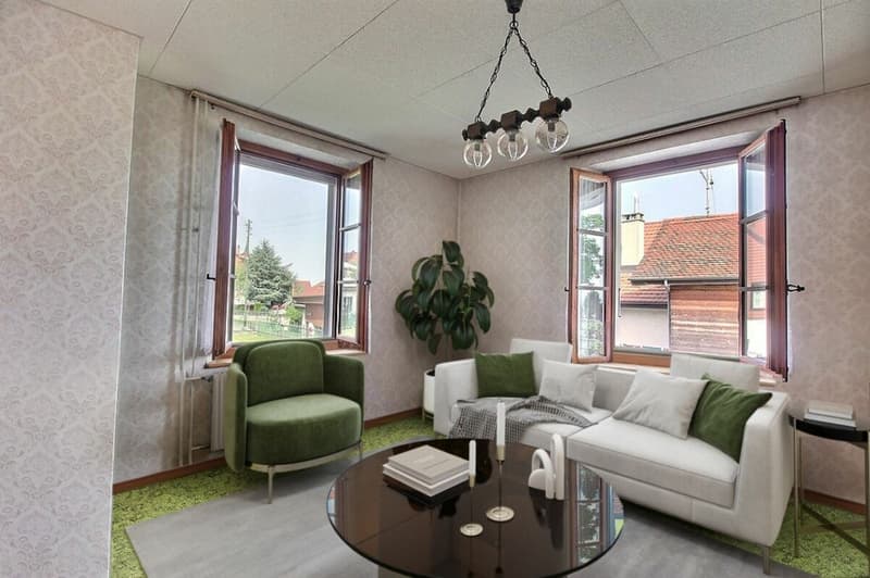 STUNNING VIEW! BEAUTIFUL FAMILY HOUSE WITH LARGE GARDEN BUILDABLE - FOUNTAIN (10)