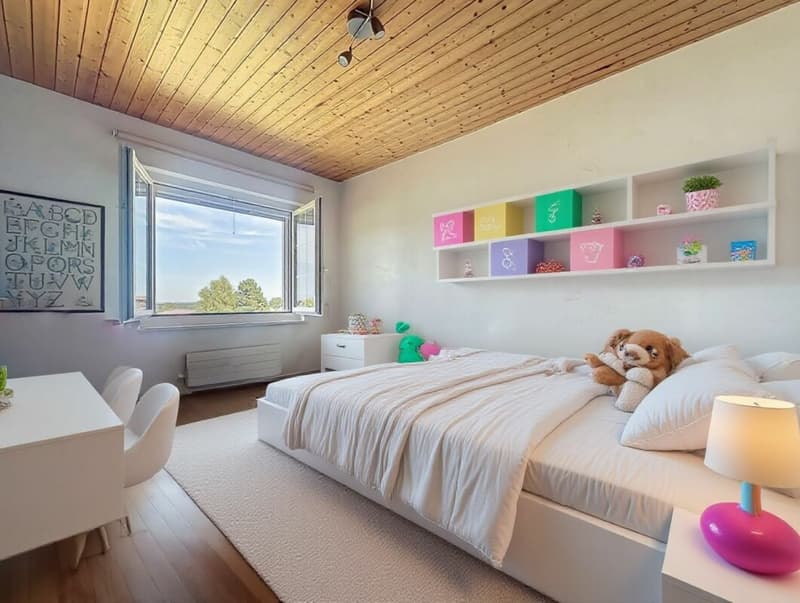 Appartamento duplex di 5 locali, con balcone e posti auto interni ed esterni (11)
