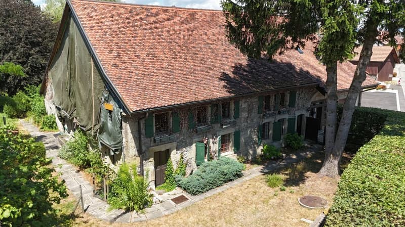 Atypical property on over 6,000 m2 under renovation, not subject to LDFR (13)