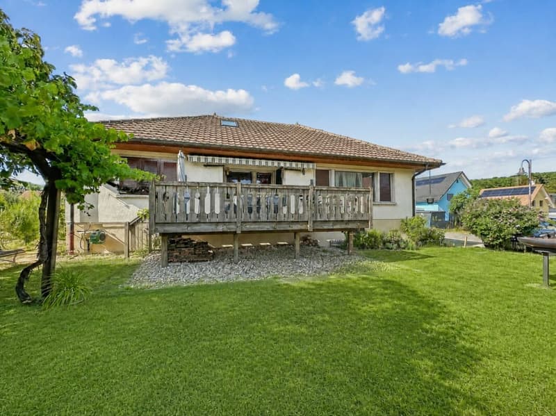 VIVEZ SUR UN ETAGE ! VILLA INDIVIDUELLE DE PLAIN-PIED ET COMBLES + UN STUDIO INDÉPENDANT (1)