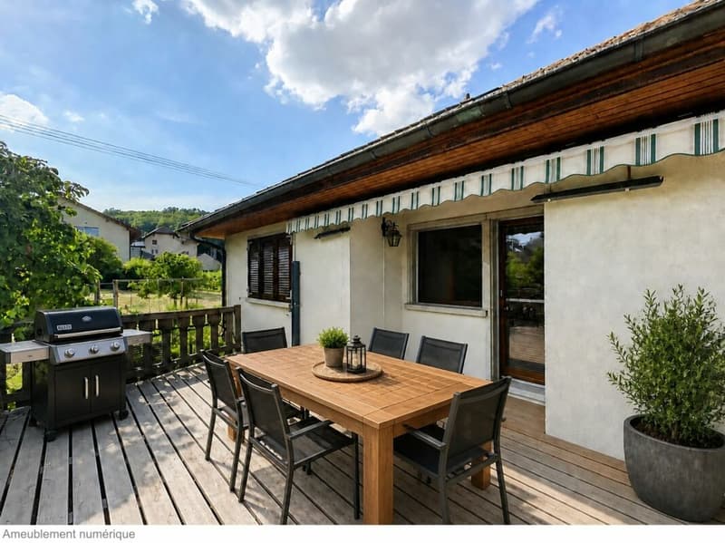 VIVEZ SUR UN ETAGE ! VILLA INDIVIDUELLE DE PLAIN-PIED ET COMBLES + UN STUDIO INDÉPENDANT (6)