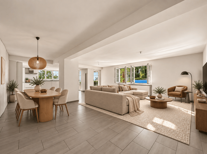 TRÉS BELLE VILLA INDIVIDUELLE ENTIÈREMENT RÉNOVÉE, PARFAITE POUR UNE FAMILLE (4)