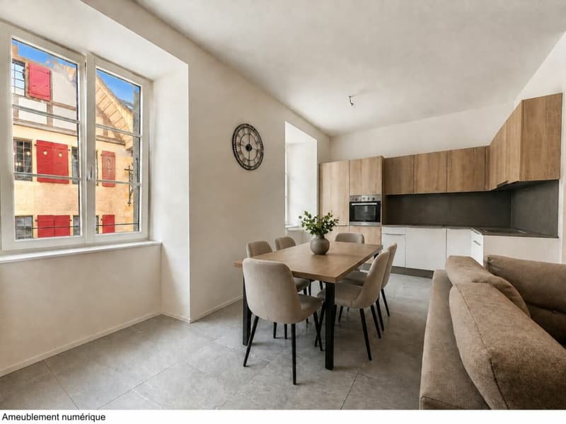 APPARTEMENT DE 3,5 PIÈCES AU COEUR DU VILLAGE (6)