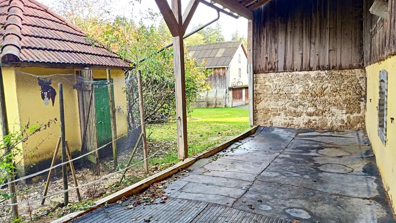 Schönes Bauernhaus mit zwei Wohnungen von 300 m2 und 220 m2 Scheune und Paddock (33)