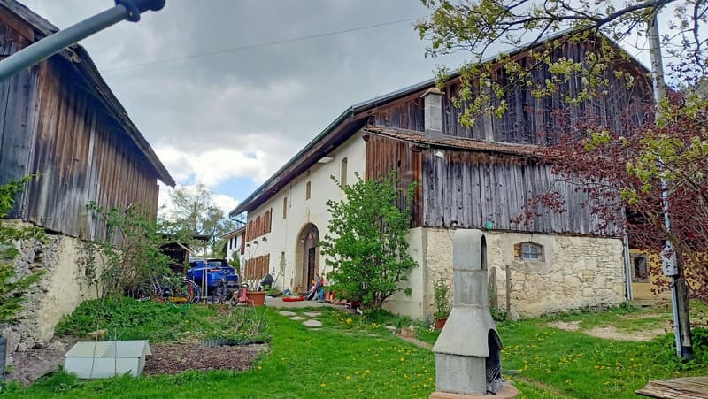 Schönes Bauernhaus mit zwei Wohnungen von 300 m2 und 220 m2 Scheune und Paddock (7)