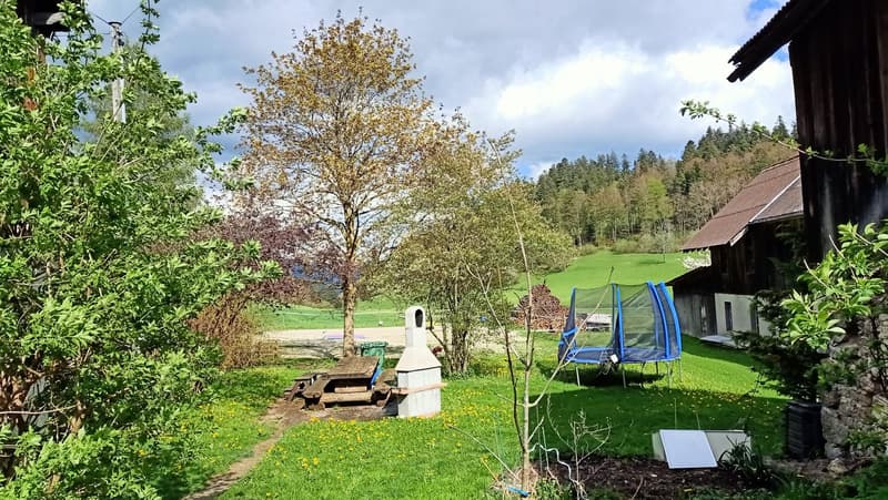 Schönes Bauernhaus mit zwei Wohnungen von 300 m2 und 220 m2 Scheune und Paddock (4)