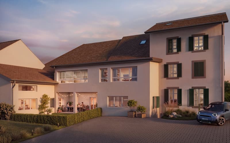 Promotion Les Vergers de Chamblon - 6 Magnificent apartments with terraces and private gardens (5)