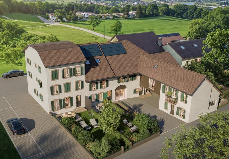 Promotion Les Vergers de Chamblon - 6 Magnificent apartments with terraces and private gardens (4)