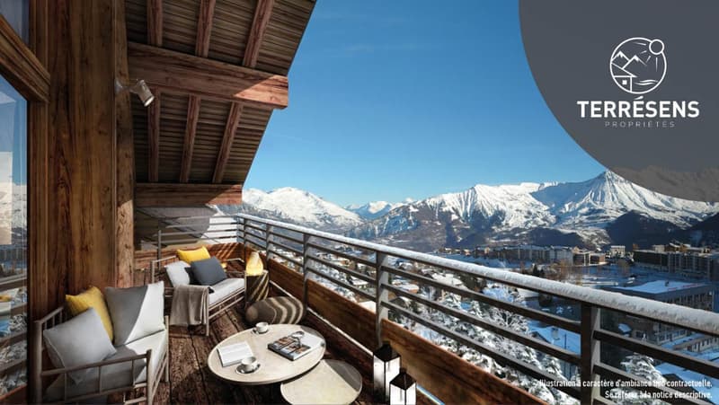 APPARTEMENT T3 - RÉSIDENCE LE CAPRICE BLANC À LA TOUSSUIRE (5)