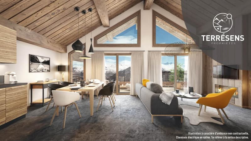 APPARTEMENT T2 CABINE DUPLEX - RÉSIDENCE LE CAPRICE BLANC À LA (4)