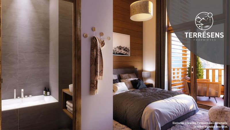 APPARTEMENT T3 DUPLEX - RÉSIDENCE LA PERLE D'ALBA À L'ALPE D'HUEZ (6)