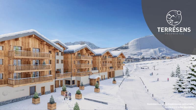 APPARTEMENT T2 - RÉSIDENCE LA PERLE D'ALBA À L'ALPE D'HUEZ (2)