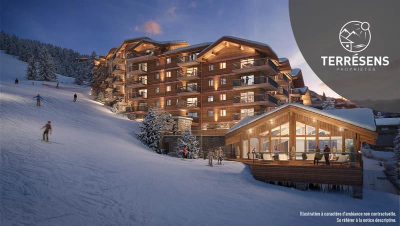APPARTEMENT T2 CABINE - RÉSIDENCE LE COEUR DES CIMES À LA PLAGNE (2)