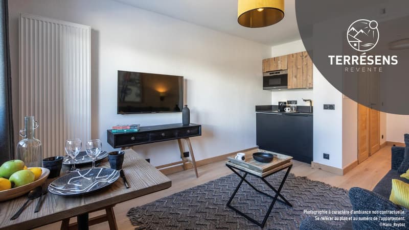 APARTMENT T1 - LE SNOROC RESIDENCE IN PLAGNE MONTALBERT (6)