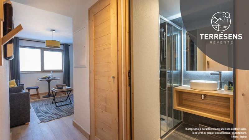 APARTMENT T1 - LE SNOROC RESIDENCE IN PLAGNE MONTALBERT (7)