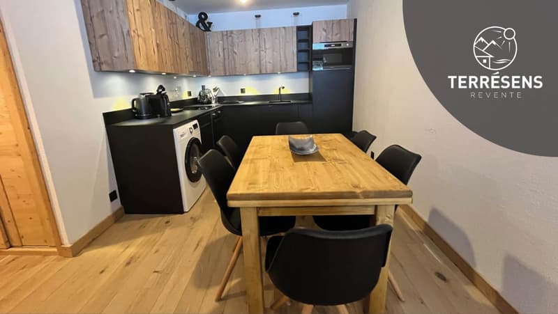 APARTMENT T2 CABIN - RESIDENCE LE SNOROC IN PLAGNE MONTALBERT (6)