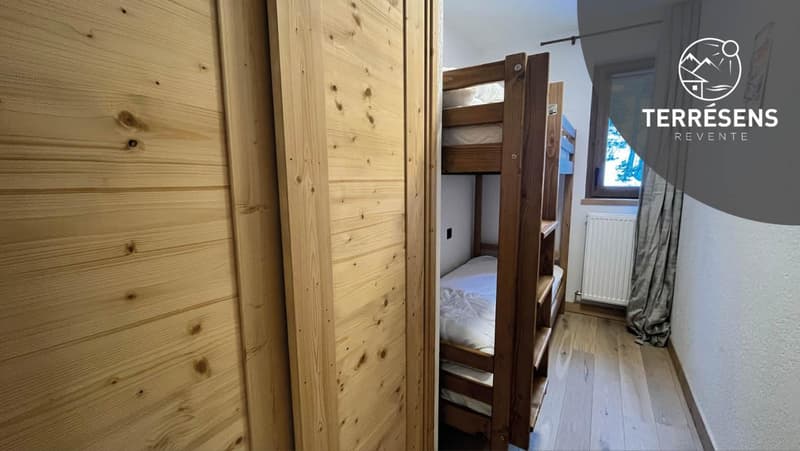 APARTMENT T2 CABIN - RESIDENCE LE SNOROC IN PLAGNE MONTALBERT (10)