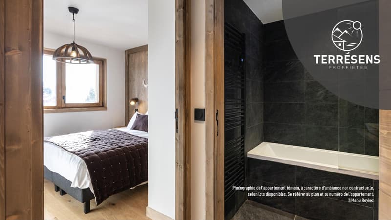 APPARTEMENT T3 CABINE PMR - RÉSIDENCE LE CAPRICE BLANC À LA TOUSSUIRE (10)