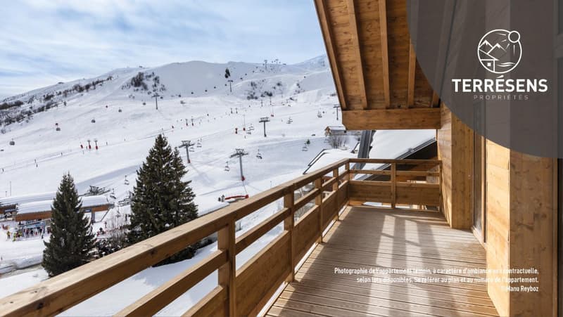 APPARTEMENT T2 - RÉSIDENCE LE CAPRICE BLANC À LA TOUSSUIRE (11)