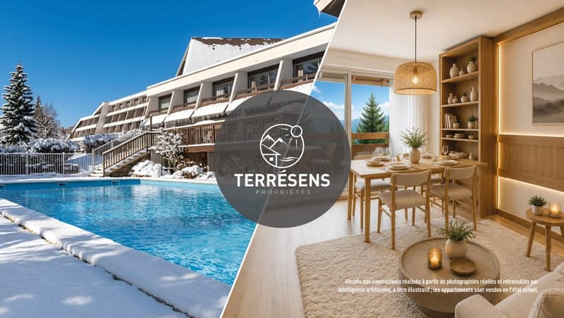 APARTMENT T1 (4 PEOPLE) - RESIDENCE LES TERRASSES DE CHANTEMERLE (1)