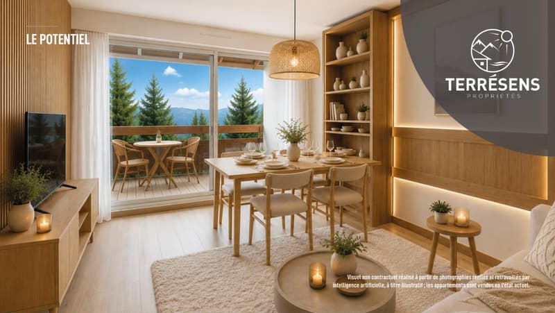APARTMENT T1 (4 PEOPLE) - RESIDENCE LES TERRASSES DE CHANTEMERLE (4)