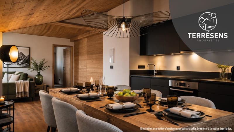 APPARTEMENT T3 - RÉSIDENCE LES CHALETS DE L'ADONIS AUX MÉNUIRES (7)